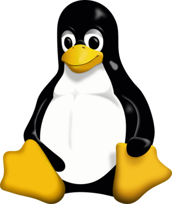 Tux, the Linux Penguin.